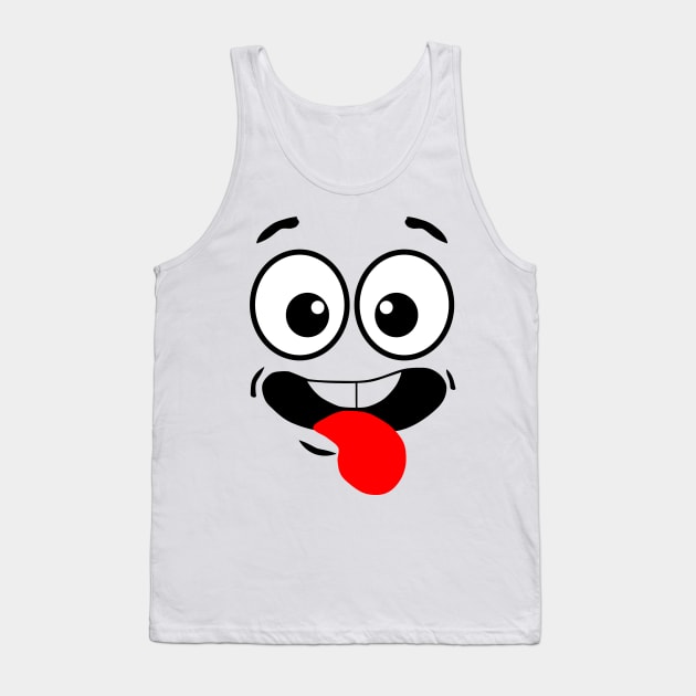 Tongue pull Tank Top by Nicostore